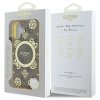 Guess GUHMP16SH4PYEEW iPhone 16 6.1 brązowy/brown hardcase IML Peony On 4G Background MagSafe